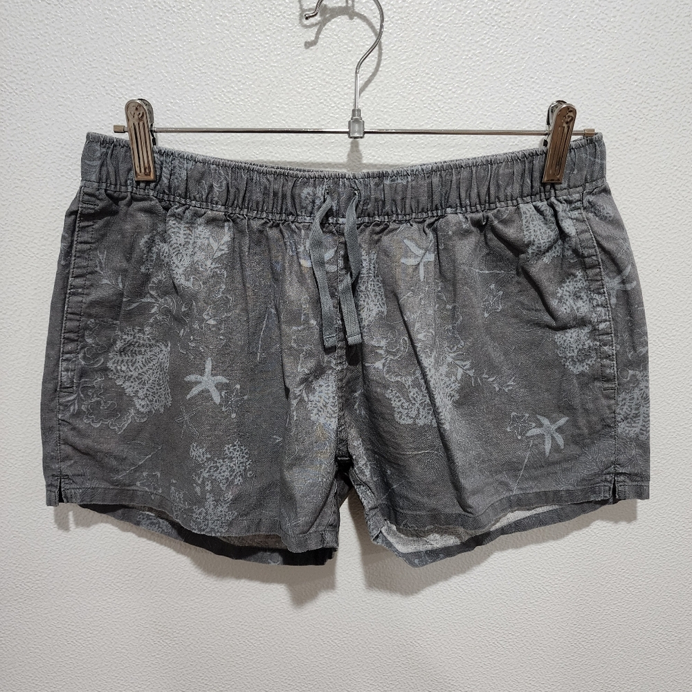Patagonia Shorts Womens Size Small Grey Island Hemp Baggies Organic Cotton